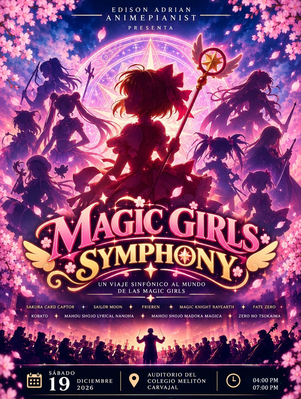 Magic Girls Symphony — Animeorchestra, 19 de diciembre de 2026